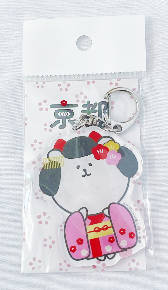 アクリルキーホルダー京都まいこ
